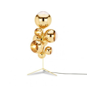 Mirror Ball Stand Chandelier Gold落地灯