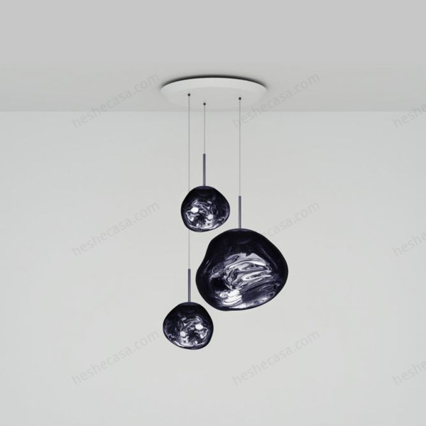 Melt LED Trio Round Pendant System吊灯