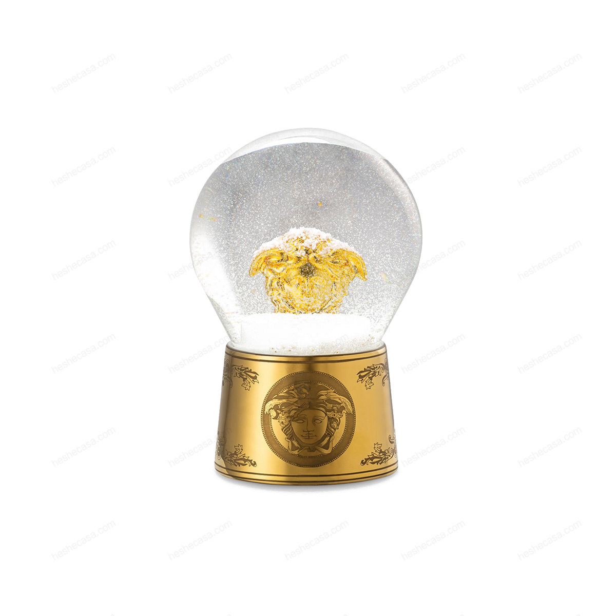Medusa Gold Snow Globe摆件