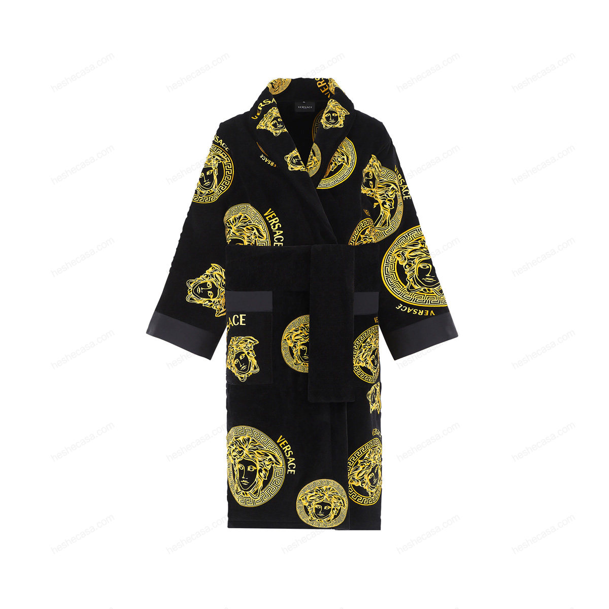 Medusa Amplified Embroidered 浴袍