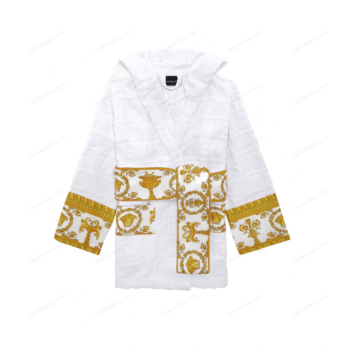 I ♡ Baroque Hooded 浴袍