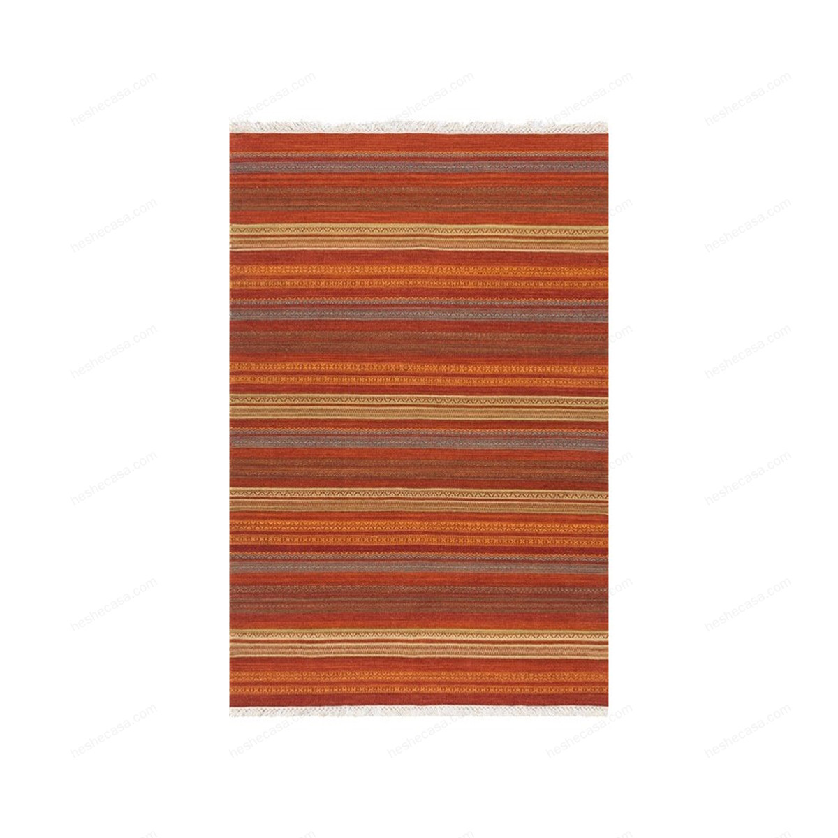 Stripes Kilim 5 Red地毯