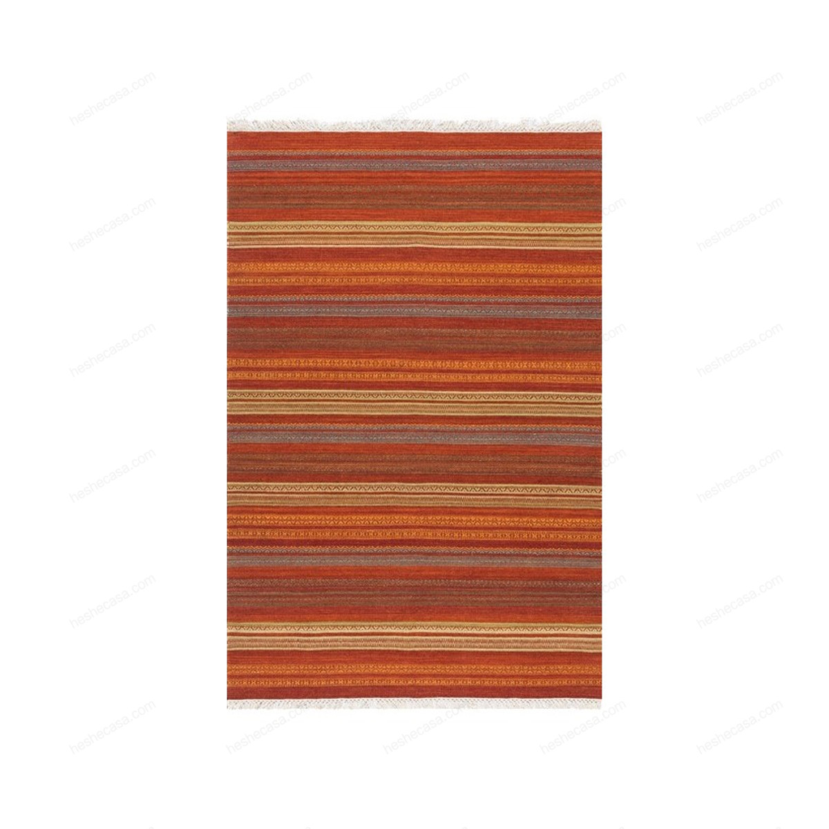 Stripes Kilim 5 Red地毯