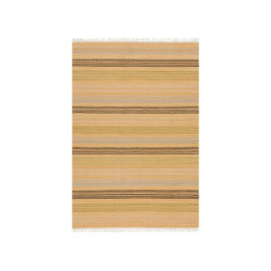 Stripes Kilim 5 Beige Charcoal地毯