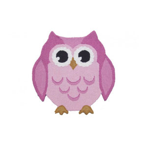 Animals Owl Pink地毯
