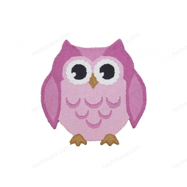 Animals Owl Pink地毯