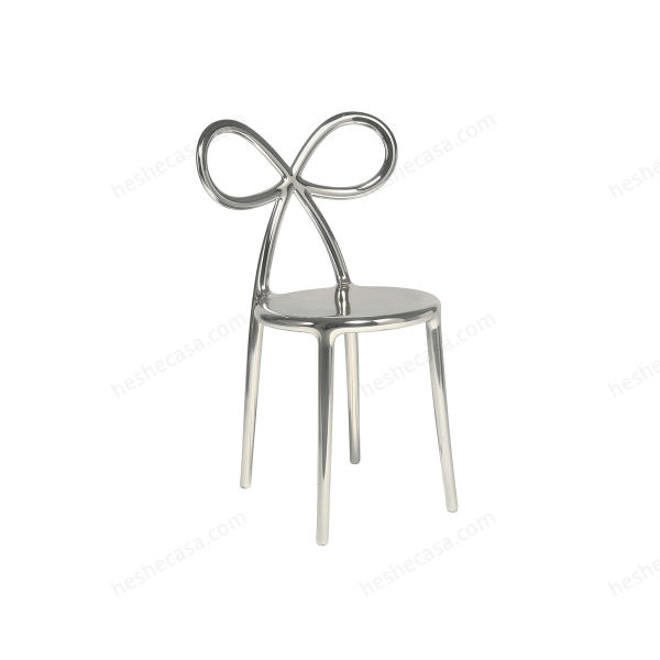 Ribbon Chair Metal Finish单椅