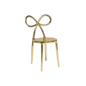 Ribbon Chair Metal Finish单椅