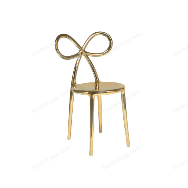 Ribbon Chair Metal Finish单椅