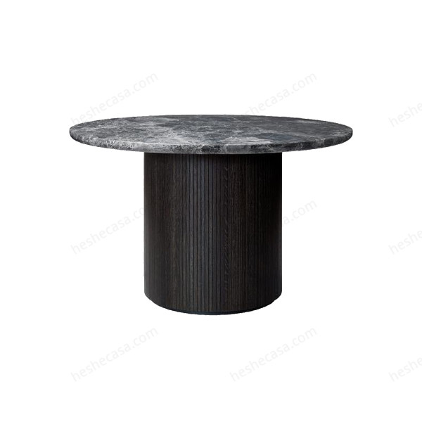 Moon-Round,120Cm-Marble Top餐桌