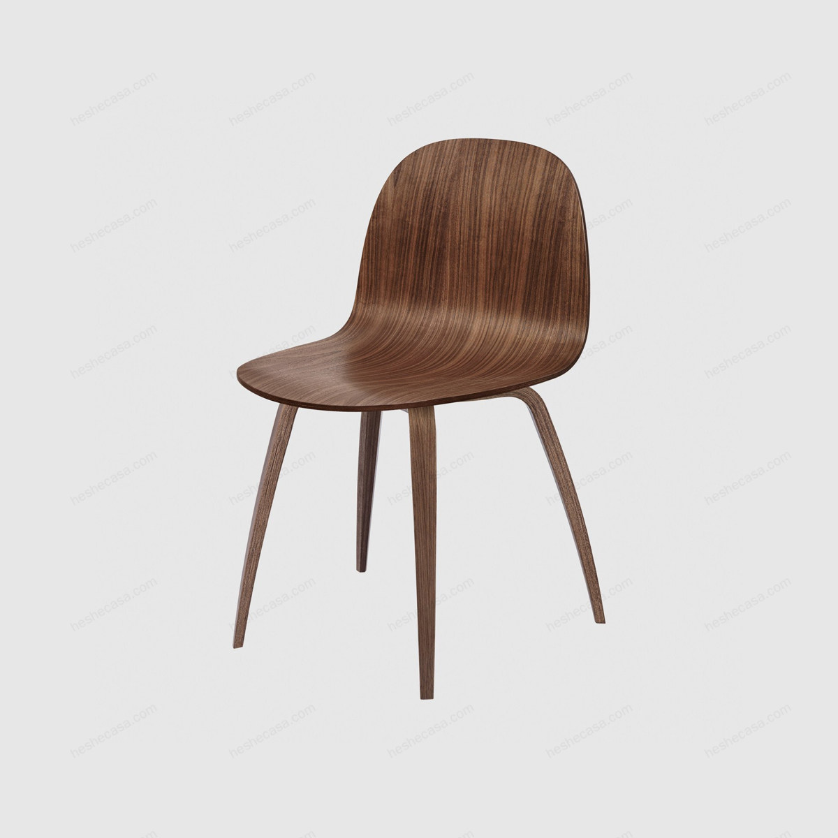 2D-Wood Base单椅