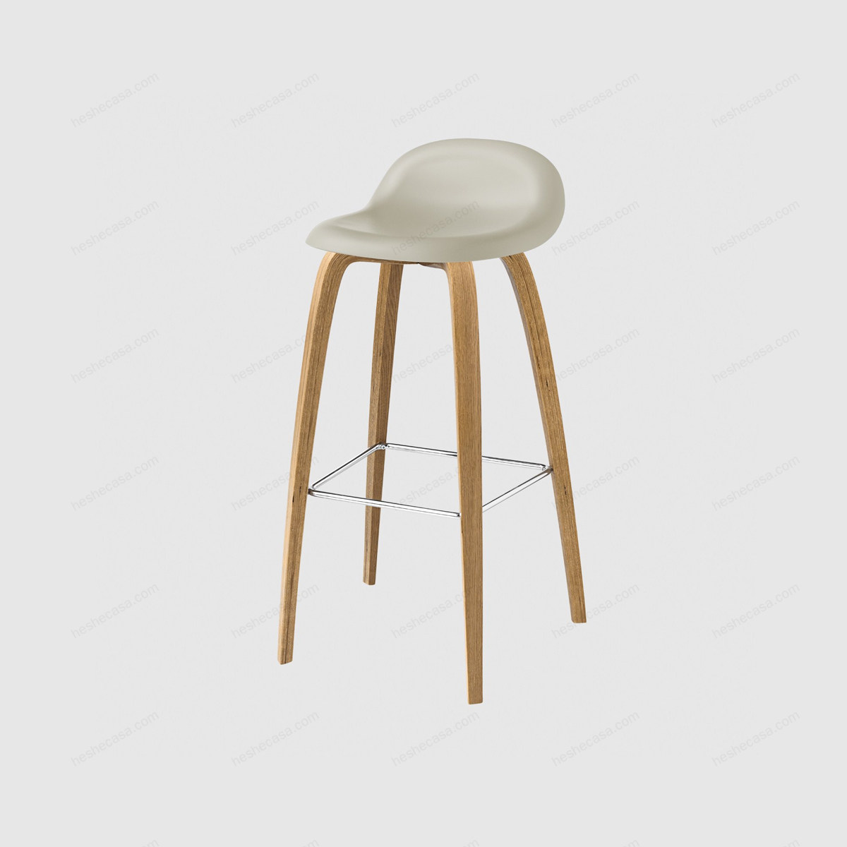 3D Un-Upholstered 1吧椅
