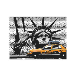 Taxi E Statua壁纸