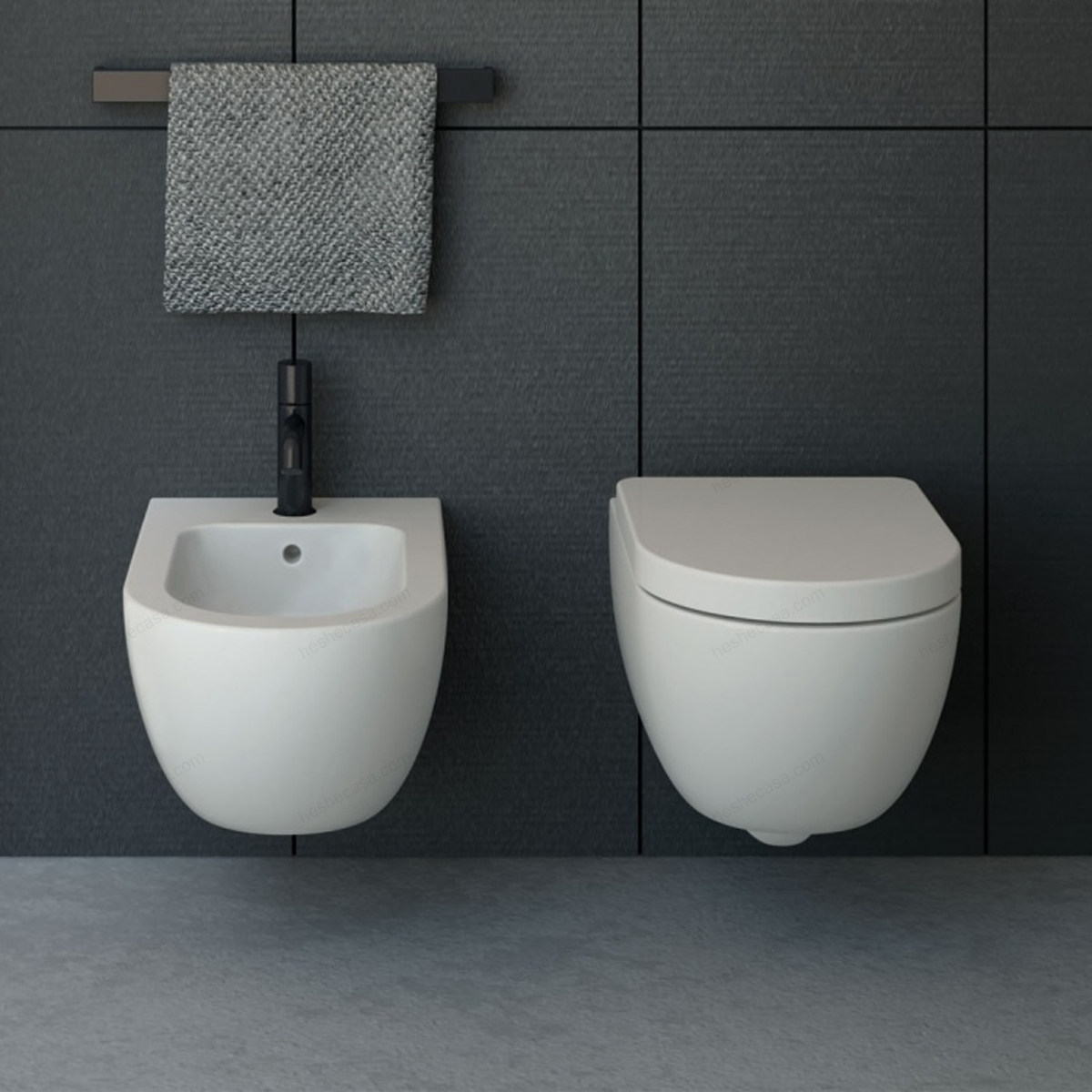 Wall-Hung Wc 48 Rimless马桶