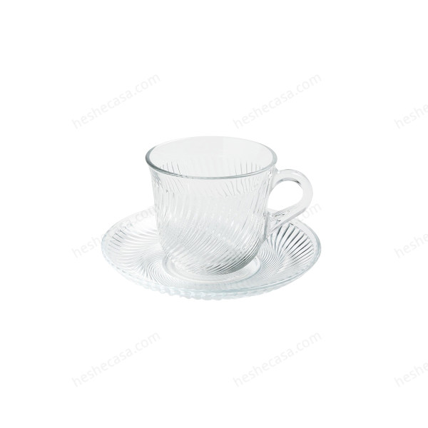 Pirouette Cup And Saucer 水杯