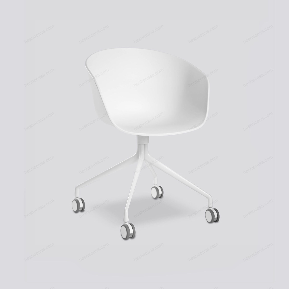 Aac 24 Polished Aluminium - White单椅