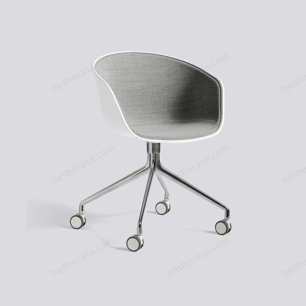 Aac 24 Polished Aluminium - White单椅