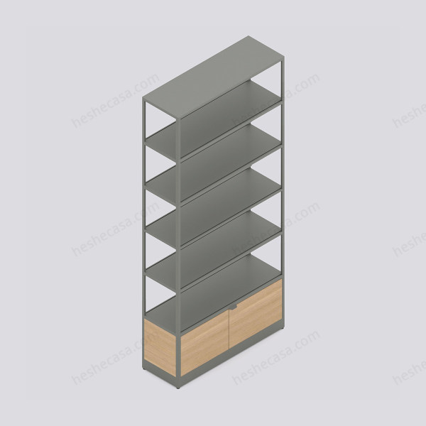 New Order Comb. 601 - 7 Layers Incl. 1 Wooden Door置物架/书柜