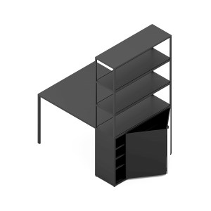 New Order Table Comb. 401 - Incl. 1 Table & 1 Dh. Steel Door书桌