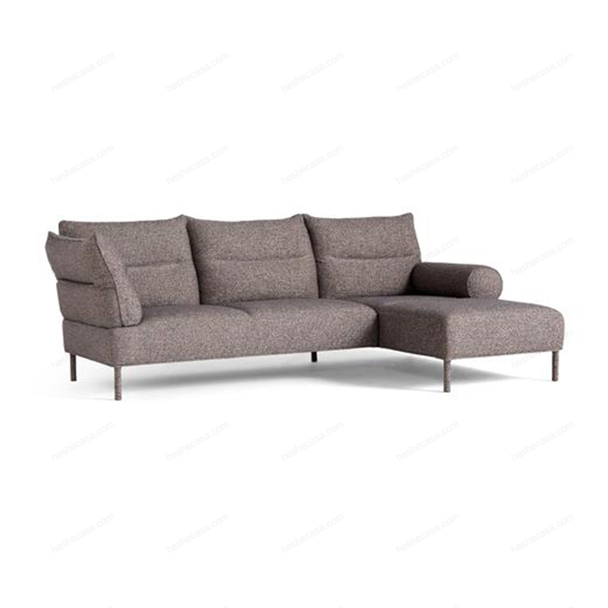 Pandarine 3 Seater Chaise Longue Mixed Armrests沙发