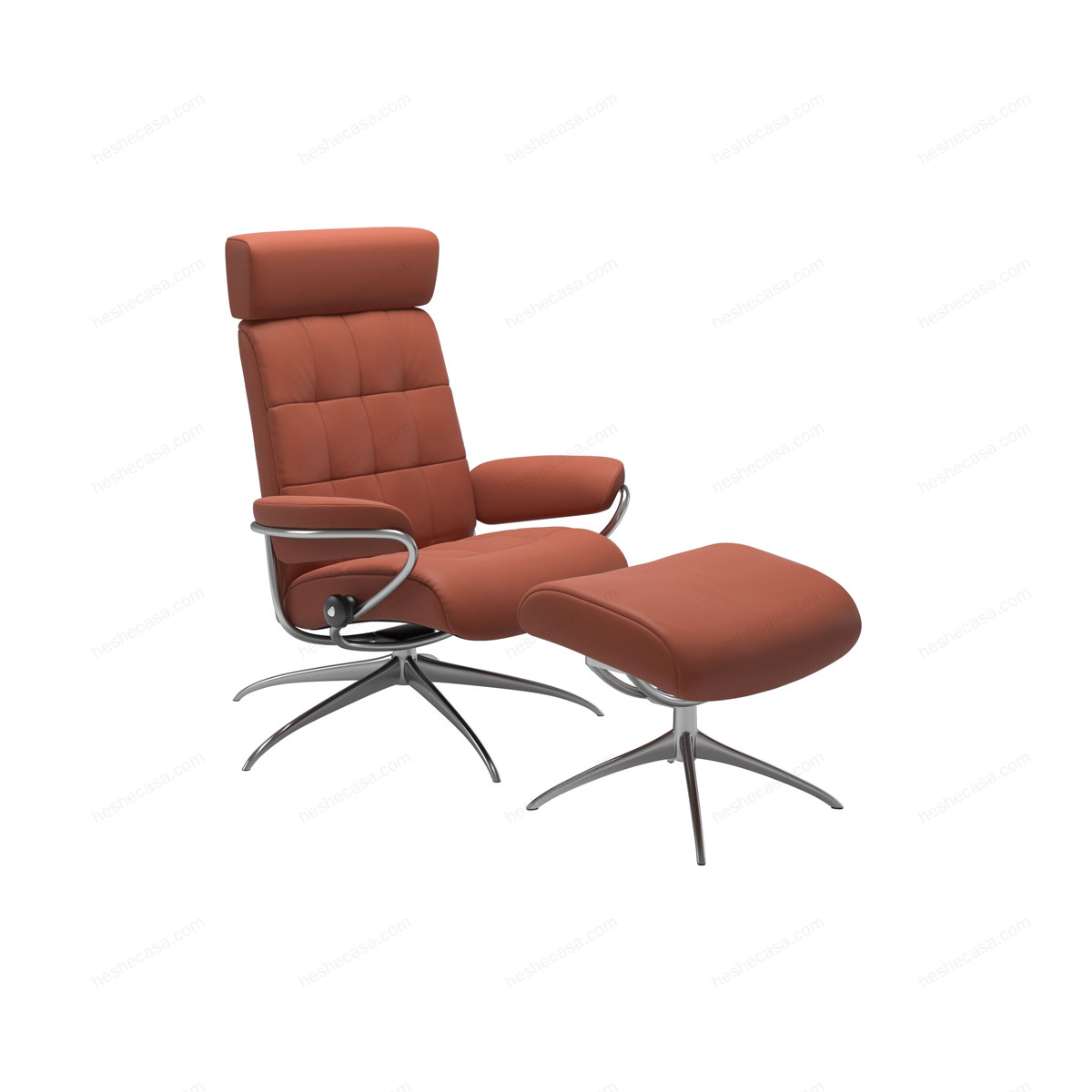 London Chair Adjustable Headrest扶手椅