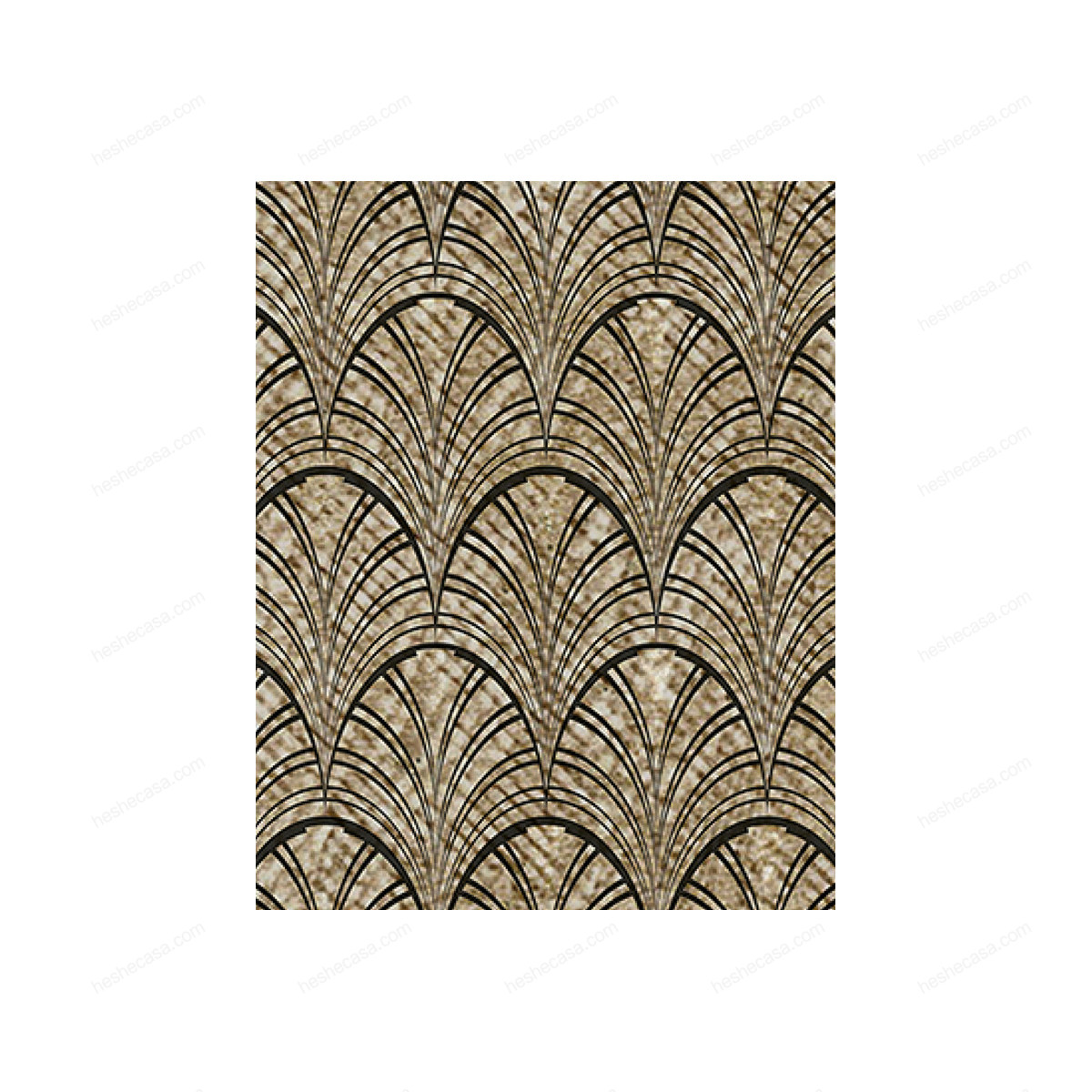 Broadway Grey Antique Gold Wallpaper壁纸