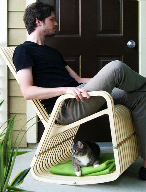 猫家具摇摇椅创意设计